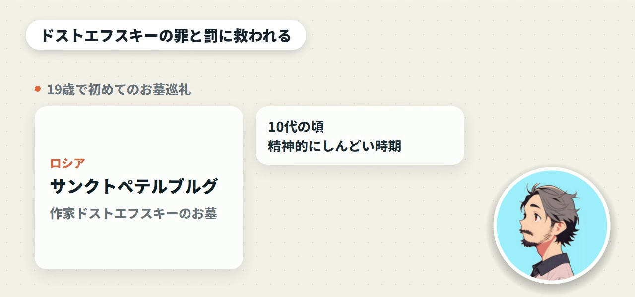 ドストエフスキーの罪と罰に救われる
