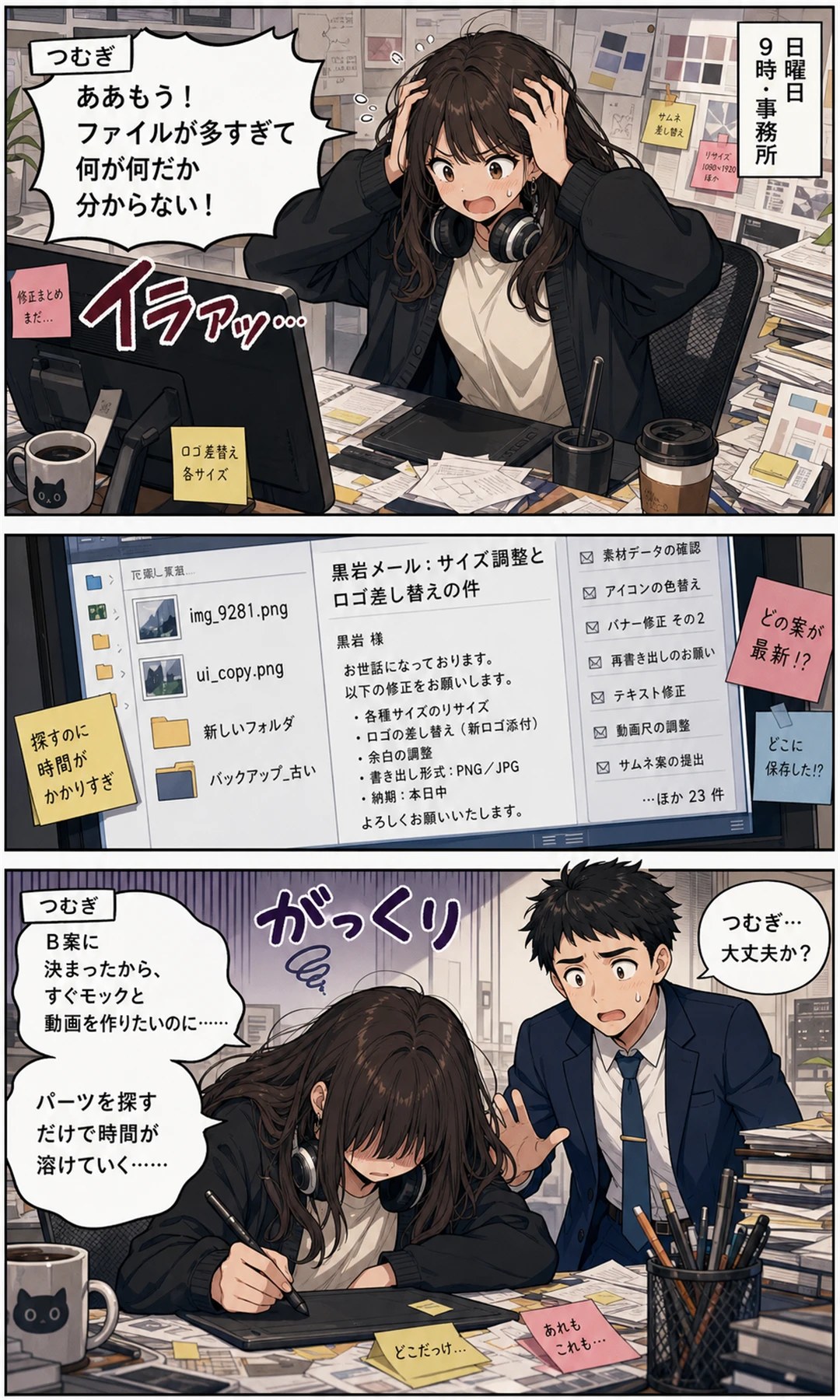 Codexが描いた漫画のページ